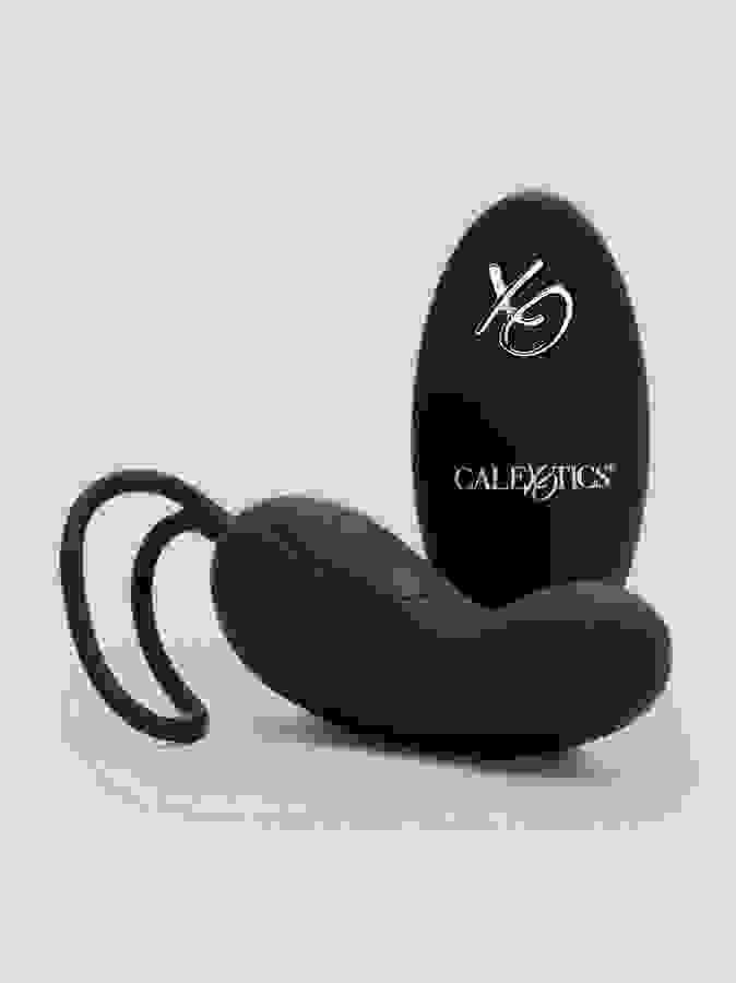 Remote Control Rechargeable Silicone G-Spot Love Egg, Black, hi-res